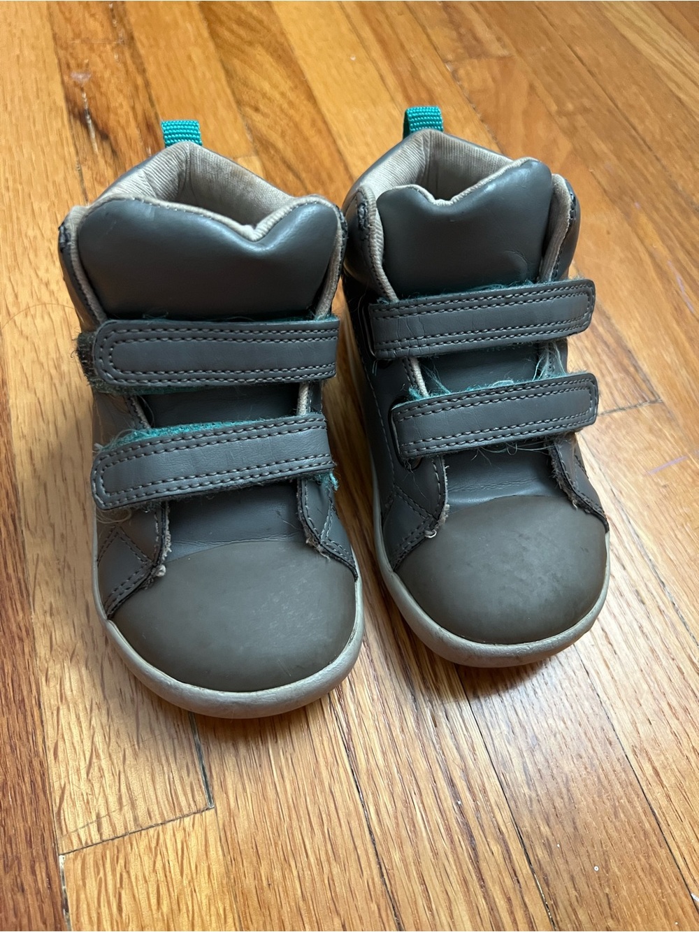 Ten little boots, size 7